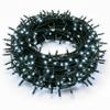 Holiday Bright Lights Rice Lights 36FT, 500 Twinkling LEDs, Connectable Indoor/Outdoor Decorative String Lighting, Pure White Glow view 1