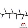 Holiday Bright Lights Rice Lights 36FT, 500 Twinkling LEDs, Connectable Indoor/Outdoor Decorative String Lighting, Pure White Glow view 3