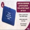 6 Santana Neoprene Laptop Sleeves Set - Customizable Text, Logo - Zipper Closure, Lightweight, Durable, Party Favor - Blue view 3