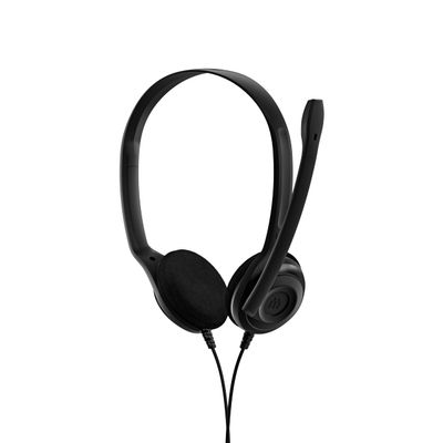 EPOS EDU 10 | Stereo 3.5mm Headset - 10 Units - for K-12 Students | for PC, Mac, Chromebook and Tablet, a Single 3.5 mm Jack Offers Plug-and-Play with a Lightweight, Adjustable Headband, Black.
