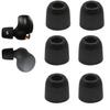 JNSA Memory Foam Eartips Replacement for Sony WF-1000XM4 WF-1000XM5 Earbuds Foam Tips Compatible with Sony WF WI XBA Series Fit Charging Case, Black, Small Size 3 Pairs (Foam4XM4B3PS) view 1