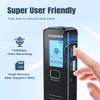 64GB Mini Voice Recorder, Digtal Voice Recorder Spy Hidden Pocket Tape Recorder with Playback for Lectures, Meetings, XIHAMA 4608 Hours Handheld Audio Recorder with Microphone, USB Charge, Password view 3
