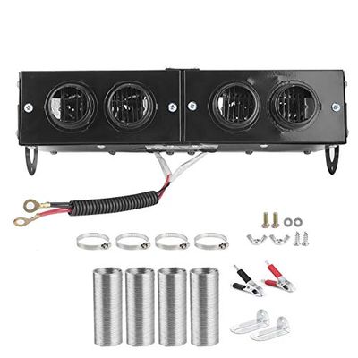 12V Utv Heater,Car Defroster Defogger,Car Heater Defogger Auto 4 Hole Heating Fan 12V Defroster Defogger 800W Car Heater Defroster 12V Demister Windsh air heater ptc trucks 12v/24v 12v heater