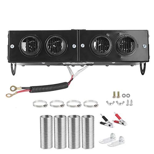 12V Utv Heater,Car Defroster Defogger,Car Heater Defogger Auto 4 Hole Heating Fan 12V Defroster Defogger 800W Car Heater Defroster 12V Demister Windsh air heater ptc trucks 12v/24v 12v heater