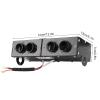 12V Utv Heater,Car Defroster Defogger,Car Heater Defogger Auto 4 Hole Heating Fan 12V Defroster Defogger 800W Car Heater Defroster 12V Demister Windsh air heater ptc trucks 12v/24v 12v heater view 3