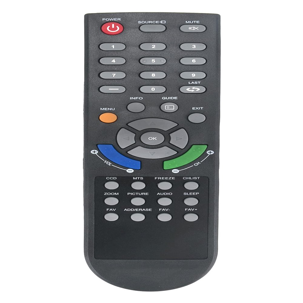 08F7 Replaced Remote Control Compatible with Affinity TV LE3951 LE2459D LE3259D LE3251 LE1950