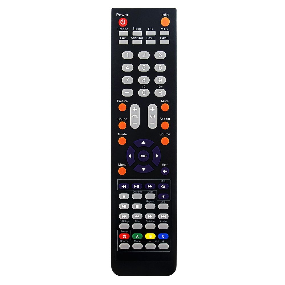142022370015C Replace Remote Control Compatible with Sceptre TV E245BD-FMQR E195BD-SMQR E248BD-FMQR E165BD-MQ E246BD-SMQK E325XDMQR E325BD-FMQC E325BD-MQC E325BD-FMQR E405BD-F E246BD-SMQK