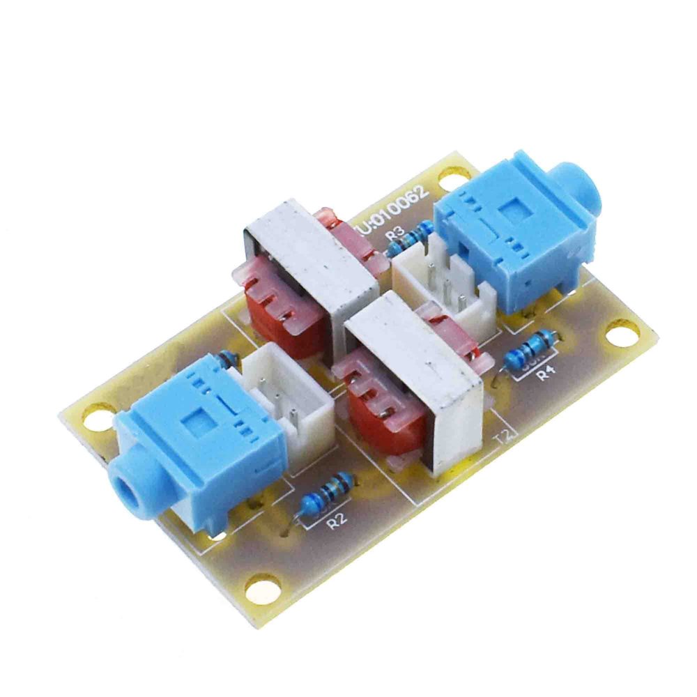Reland Sun HiFi Audio Stereo Isolator 2.0/1.0 Acoustic Noise Isolation Eliminate Current Interference Filter Isolation Ground Loop Suppressor (1.0)