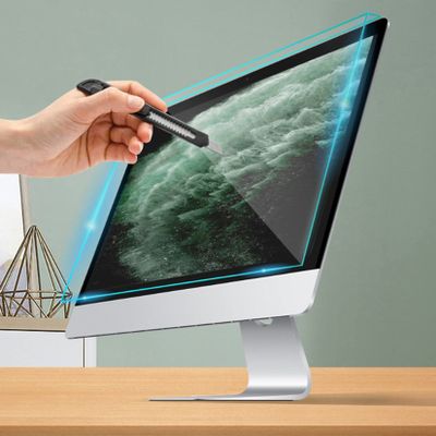 LONGSAND Laptop Anti Blue Light Screen Protector Computers Display Panel Filter Film for Notebook TV Monitor, 11.6"-32", Acrylic Hanging Type,19.1"(391x320mm)