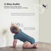 BJS Baby Monitor with Camera and Audio, 1080P Indoor Home Camera with Sound and Motion Detection, Baby/Pet Elder/Nanny, Infrared Night Vision (1 Pack), White (BM-A-1) view 4