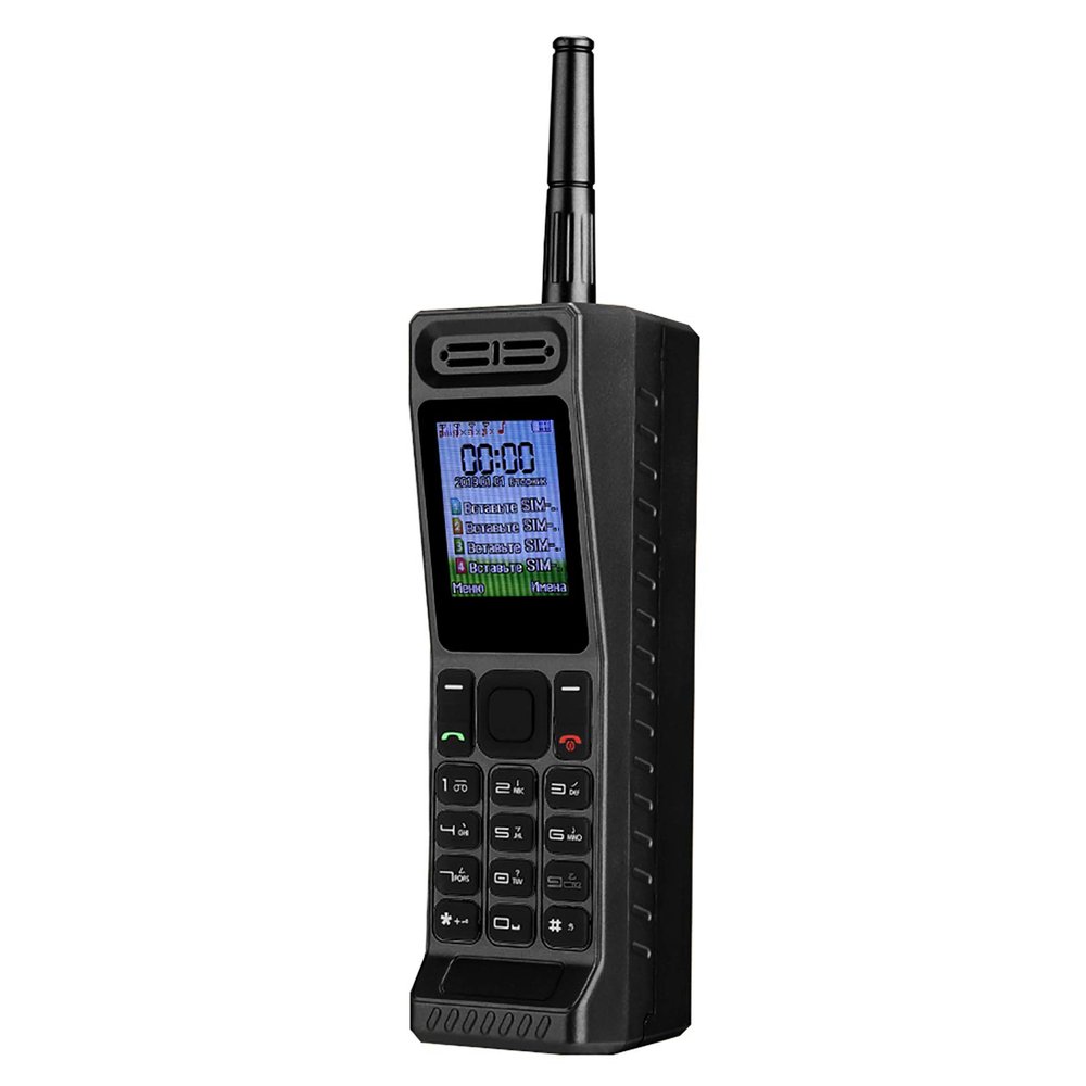ASHATA Retro Vintage Brick Mobile Phone Four Card Four Standby Quad Band 32GB Bluetooth Classic Retro Cell Phone Support Bluetooth Dialing, MP3, Radio and Other Fuctions(Black)