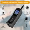 ASHATA Retro Vintage Brick Mobile Phone Four Card Four Standby Quad Band 32GB Bluetooth Classic Retro Cell Phone Support Bluetooth Dialing, MP3, Radio and Other Fuctions(Black) view 3