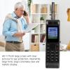 ASHATA Retro Vintage Brick Mobile Phone Four Card Four Standby Quad Band 32GB Bluetooth Classic Retro Cell Phone Support Bluetooth Dialing, MP3, Radio and Other Fuctions(Black) view 4