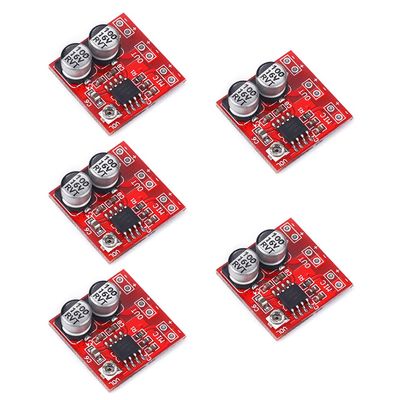 HiLetgo 5pcs LM386 Mini Electret Microphone Amplifier Board Microphone AMP Amplifier DC 4V-12V