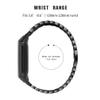 Bling Diamond Bracelet Compatible with Fitbit Charge 6/Charge 5,Bands Metal Classy Stainless Steel Wrist Bands Waterproof Strap for Fitbit Charge 5 Band (Black) view 3