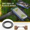 TUSITA 2 in 1 Bike Mount Quick Release, Quarter Turn Compatible with Garmin Edge GPS Computer, iPhone 14 13 12 Pro Max, Samsung Galaxy Note 20 S21 Ultra All 4.7"-6.9" Phones - Cycling Accessories view 3