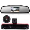 1280x720 Pixels 1000 TV Line 3rd Brake Light Reversing Camera Brake lamp Parking Camera Replacement for Ford Transit Connect 2014-2017 Transporter Business MPV SUV Bus +4.3" Reverse LCD Monitor view 1