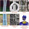 Halsouy Cable Zip Ties Nylon Self-locking Wire Ties 50 Pack - White (32 Inch) view 4