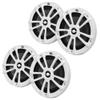 JBL - Two Pairs MARINESTAGE6 JBLMARSPKST6WHTAM 6-1/2" (160mm) 2-Way Marine Audio Speaker 60W White view 1