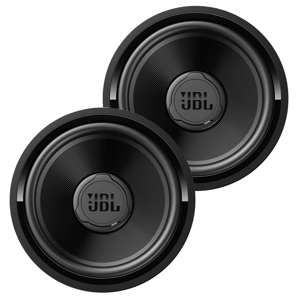JBL - Two STADIUM122SSI 12" High Performance Automotive Audio Subwoofers with Selectable Impedance