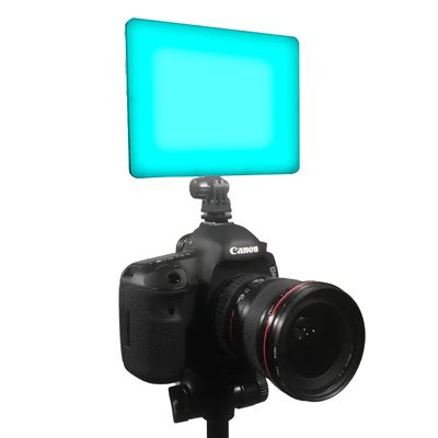 Dracast X Series LED240 RGBWW On Camera LED Video Light | App Control | Dimmable 0-100% | CRI & TLCI 96+ | NP-F Battery Plate