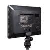 Dracast X Series LED240 RGBWW On Camera LED Video Light | App Control | Dimmable 0-100% | CRI & TLCI 96+ | NP-F Battery Plate view 2
