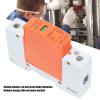 4Pcs SPD Protector Device 420V 1P DIN Rail Mount for House Lighting and Photovoltaic DC System for Electrical Panel Circuit Breaker view 3