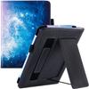 BOZHUORUI Stand Case for 6.8" Kindle Paperwhite 11th Generation - 2021 & Paperwhite Signature Edition e-Reader - PU Leather Sleeve Cover with Hand Strap/Auto Wake/Sleep, Galaxy