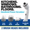 Scrubtastic Max Spin Scrubber Electric Shower Scrubber, Rechargeable, Multipurpose Tile Cleaner, Bathroom, Floor & Grout Bathtub Power Scrubber with 2 Brush Heads, Improved Scrubber view 3