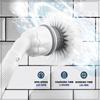 Scrubtastic Max Spin Scrubber Electric Shower Scrubber, Rechargeable, Multipurpose Tile Cleaner, Bathroom, Floor & Grout Bathtub Power Scrubber with 2 Brush Heads, Improved Scrubber view 4