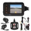 2in Motorcycle Driving Recorder 18P+ Lens DVR Dash Cam Loop Recording Motorcycle Dash Cam Driving Recorder view 1