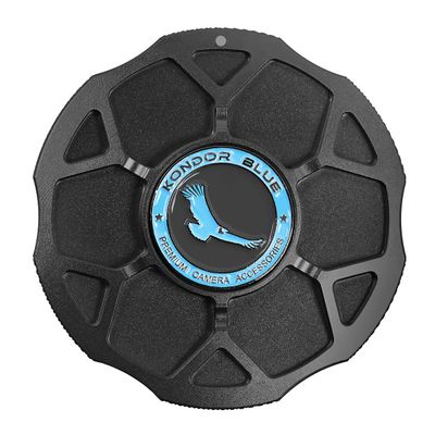 KONDOR BLUE | Z Cine Mount Compatible with Nikon | Metal Body Cap for Camera Lens Port | Protect Sensor and Port from Dust and Scratches | Low-Profile, Heavy-Duty | Black