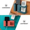 Hemobllo 4pcs Punch Wall-Mounted Storage Boxes for Phone Charging No Drilling Required Versatile Wall Racks for Mobile Devices Power Banks and Controllers view 2