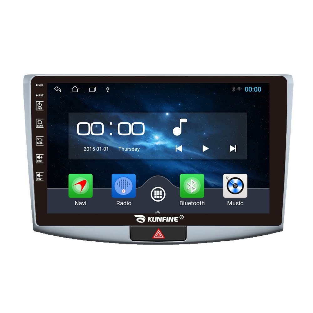 Android Autoradio Car Navigation Stereo GPS Radio Display 10" IPS Touch Screen Pad BT WiFi Headunit Tablet for Vw Magotan Cc 2012-2016 if Applicable Quad Core 2G+32G