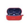 2 Pack DAYJOY Soft Silicone Protective Case Cover Compatible with Skullcandy Sesh/Sesh Evo Earphone, Protective Skin Sleeve with Key Chain (red+Green) view 2