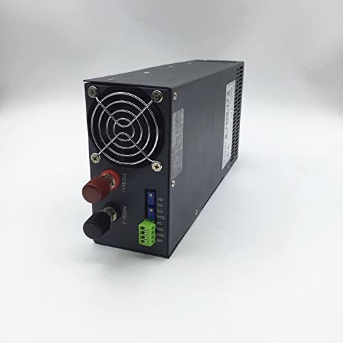 S-1500W Switching Power Supply,Voltage and Current Adjustable Ac Dc Power Supply Transformer DC12V 13.8V 24V 27V 36V 48V 60V 72V (Input Voltage : 100-130VAC, Output Voltage : 0-72V 0-20A)