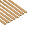 D-Line Cable Trunking Oak-Effect, 8-Meter Pack, One-Piece Half Round Wire Covers, Self-Adhesive Cable Hider, TV Wire Hider, Cable Management - 8X 30mm (W) x 15mm (H) x 1-Meter Length (8-Meter) view 1
