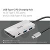 Club3D USB Gen2 Type-C Pd Charging Hub to 2X Type-C 10G Ports, W128560755 (Hub to 2X Type-C 10G Ports and 2X USB Type-A 10G Ports) view 3