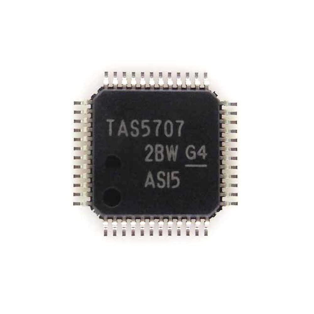 5Pcs/lot Tas5707 Audio Amp Speaker 2-Ch Stereo 20.6W Class-Ab 48-Pin Htqfp Ep T/R Ic Chip Tas5707phpr