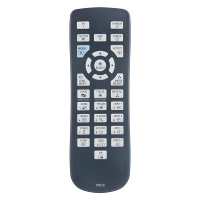 MXCB Replacement Remote fit for SANYO Projector PLC-WM5500 PLC-ZM5000CL PLC-ET30L PLC-HF10000L PLC-XP100L PLC-XP200L PLC-HF15000L PLC-HP7000L PLC-XM150 PLC-XM1500C PLC-XP2000CL