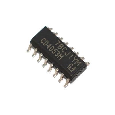 5Pcs/lot Cd4053 Analog Multiplexer Triple 2 1 16-Pin T/R Cd4053bm96