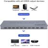 HDMI 8X1 Multi Viewer Splitter ,4K HDMI 8x1 Quad Multi-viewer Switcher 8/9 in 1 Out Seamless Switch 9x1 Multiviewer Picture Splitter HDTV Display Screen Divider (9X1) view 3