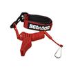 JLP Quick Cord Replacement Repair Safety Lanyard Tether Cord and Whistle with Swivel Clip S-D Red view 1
