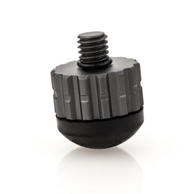 Benro Ball-Bearing Monopod Foot Smooth Movement and Rubber Grip Foot for Monopods with 3/8-16 Thread Easy Install Accessory Upgrade for Photography & Video Support (BBMF)