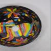 10" ROUND TALAVERA SINK, vessel mexican bathroom sink handmade folk art ceramic view 3