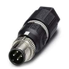 1521591, Connector, Str M12 M 4pos, Cable Dia 4-8mm, SACC-MS-4QO-0,75-M SCO