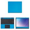 Decalrus - Protective Decal for Asus L210 (11.6" Screen) Laptop LITE Blue Carbon Fiber Skin case Cover wrap CFasusL210_11LiteBlue view 1
