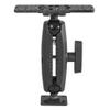 iBOLT 38mm / 1.5 inch Composite Universal Marine Electronic Fish Finder to Composite Rectangular AMPS Pattern Drill Base Dual Ball Mount- Featuring a 5.75-inch Composite 38mm Bizmount Arm view 1