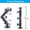 AceTaken Webcam Wall Mount, Webcam mounting Bracket Holder Compatible with Razer Kiyo V2 X,V2,pro Ultra 4K, pro Webcams view 3