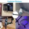 AceTaken Webcam Wall Mount, Webcam mounting Bracket Holder Compatible with Razer Kiyo V2 X,V2,pro Ultra 4K, pro Webcams view 4